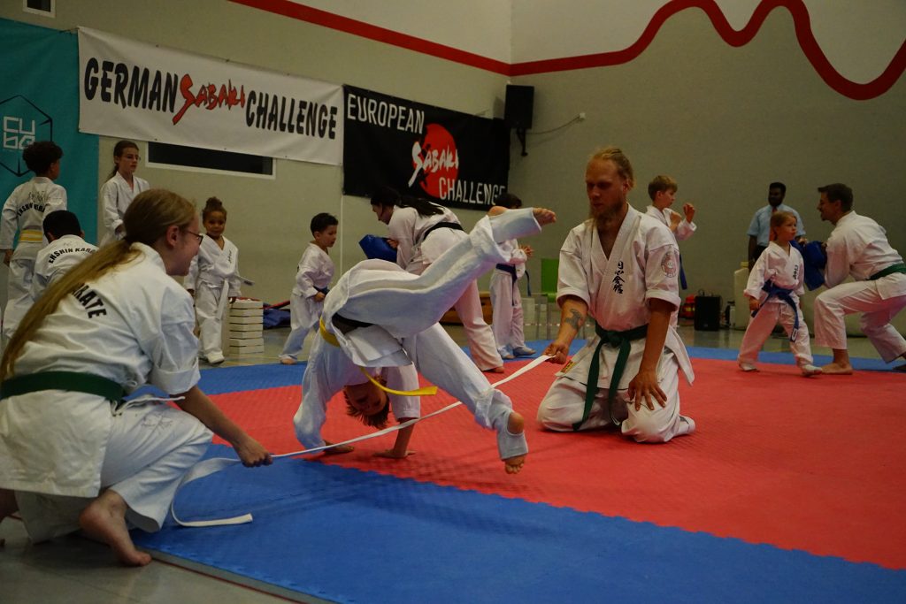 Enshin Karate Fallübungen